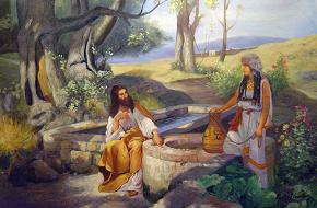 Jesus & Samaritan woman