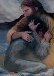 Jesus hug