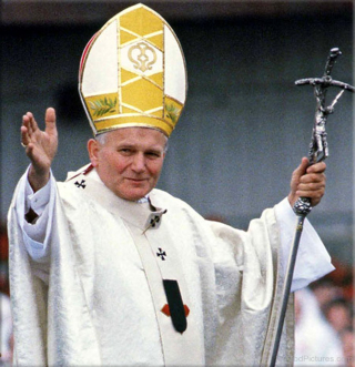 Saint-Pope-John-Paul-II-Holding-Cross Saint-Pope-John-Paul-II-Holding-Cross